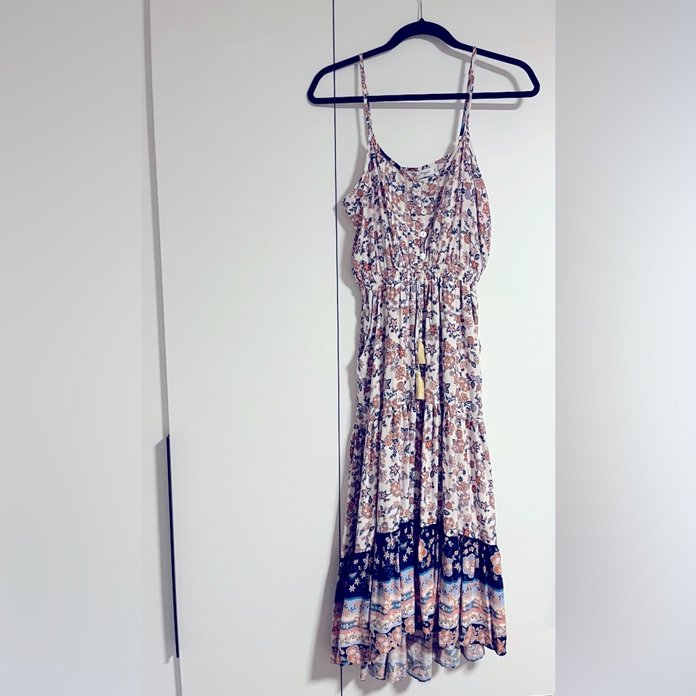 EUC Salty Bright Australian brand 100% Rayon sundress
